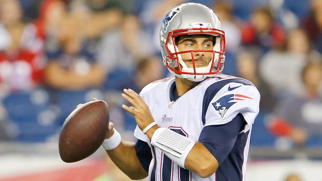 Patriots' Jimmy Garoppolo not thrilled with his preseason debut